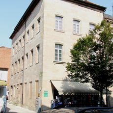 Ehemaliges Fabrikgebäude, jetzt Wohn- und Geschäftshaus