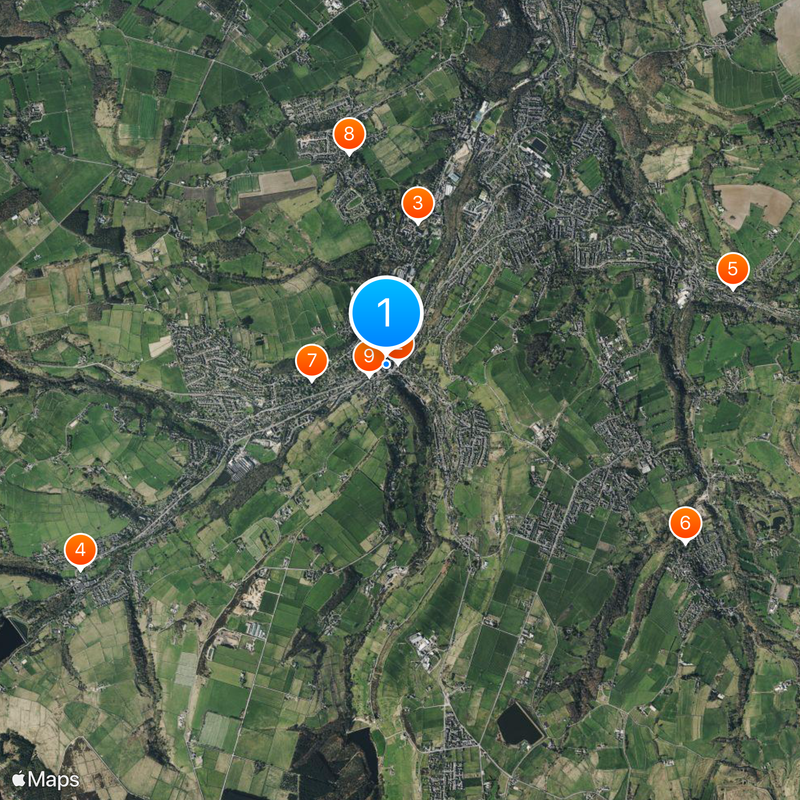 Holmfirth Map