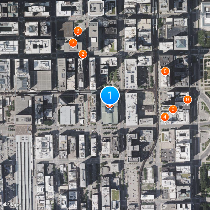 Chicago Public Library Map