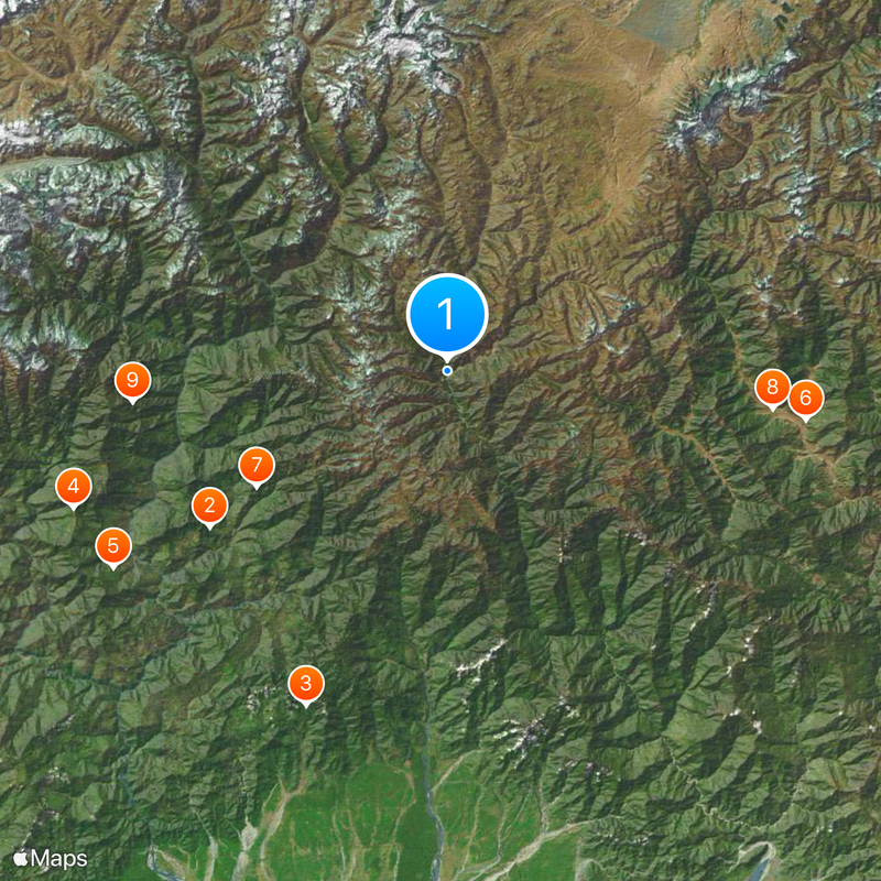 Chumbi Valley Map