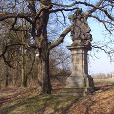 Statue of Saint Wilgefortis in Zahrádky