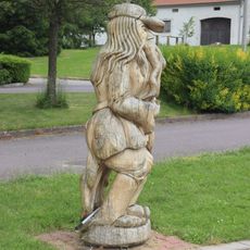 Socha Hastrmana ve Štěpkově