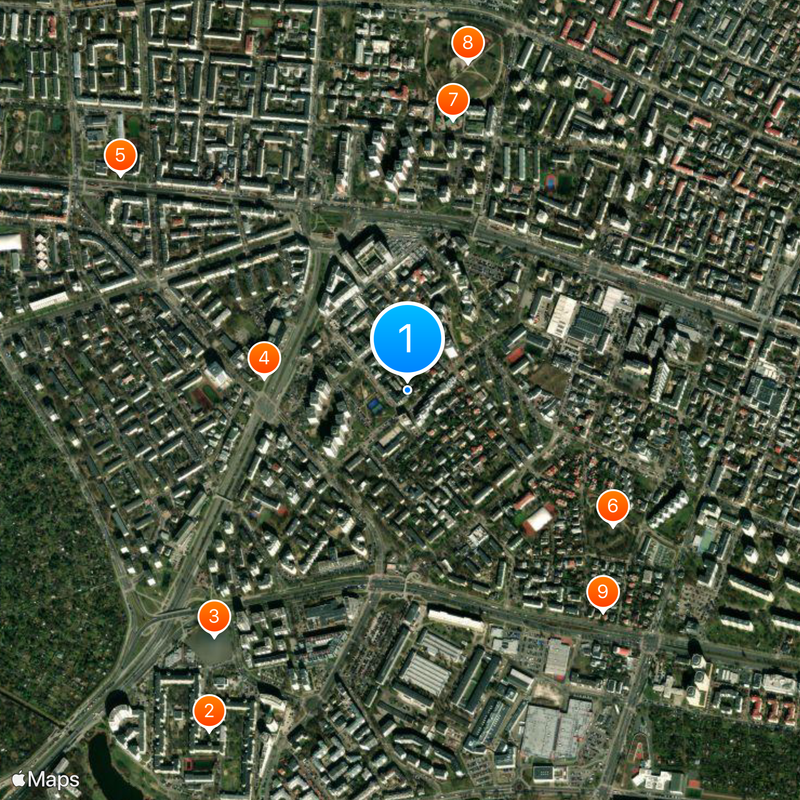 Grochów Map