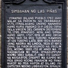 Church of Las Piñas historical marker