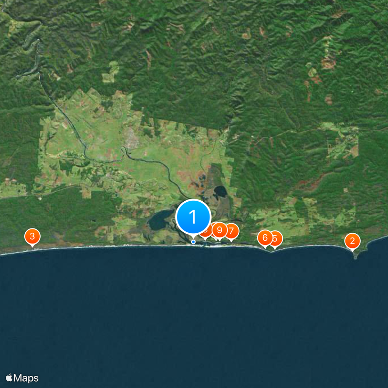 Snowy River Map