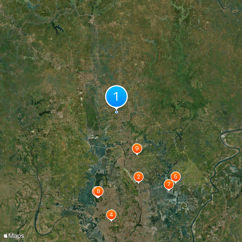 Islamic University of Technology Map