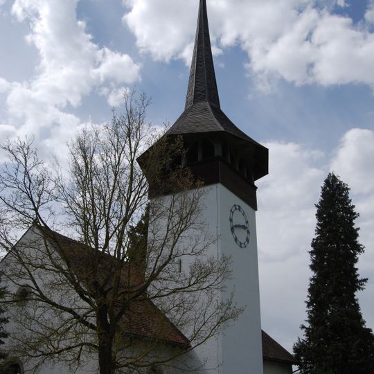 Reformed church, rectory and bakehouse