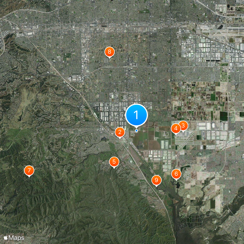 California Institution for Men Mapa