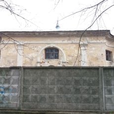 Building for watching the traffic on the Dnieper River