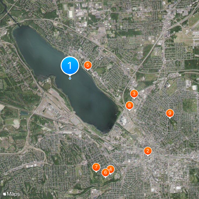 Onondaga Lake Map