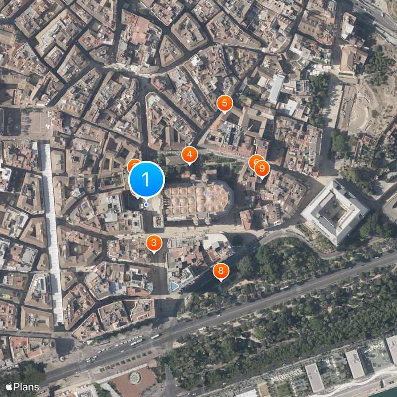 Cathedral Basilica of the Virgin of Incarnation Map