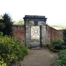 Gateway in bounding wall opposite kitchen gardens