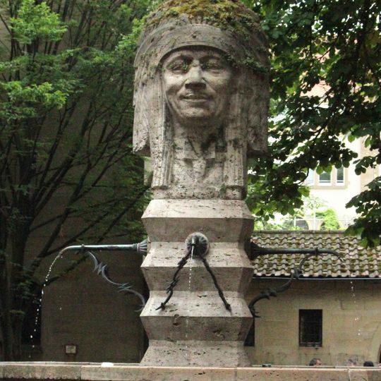 Indianerbrunnen