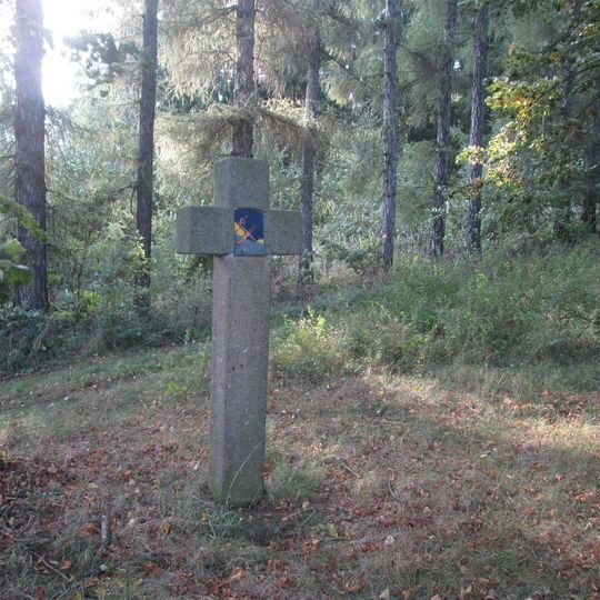 Kříž na křížové cestě u Počepic - 11. zastavení