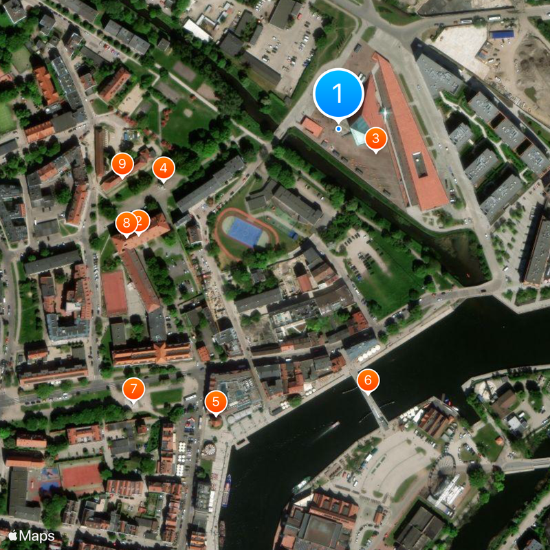 Museum of the Second World War Map