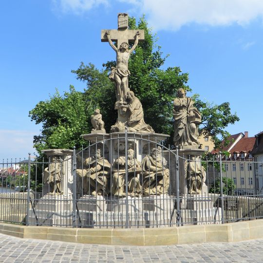 Brückenfigur Obere Brücke in Bamberg