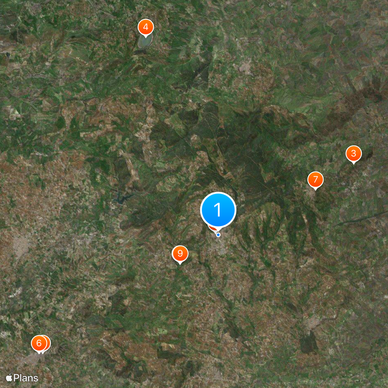 Piazza Armerina Mapa