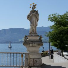 Statue John of Nepomuk, Traunbrücke, Gmunden