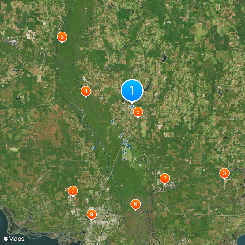 Picayune Map