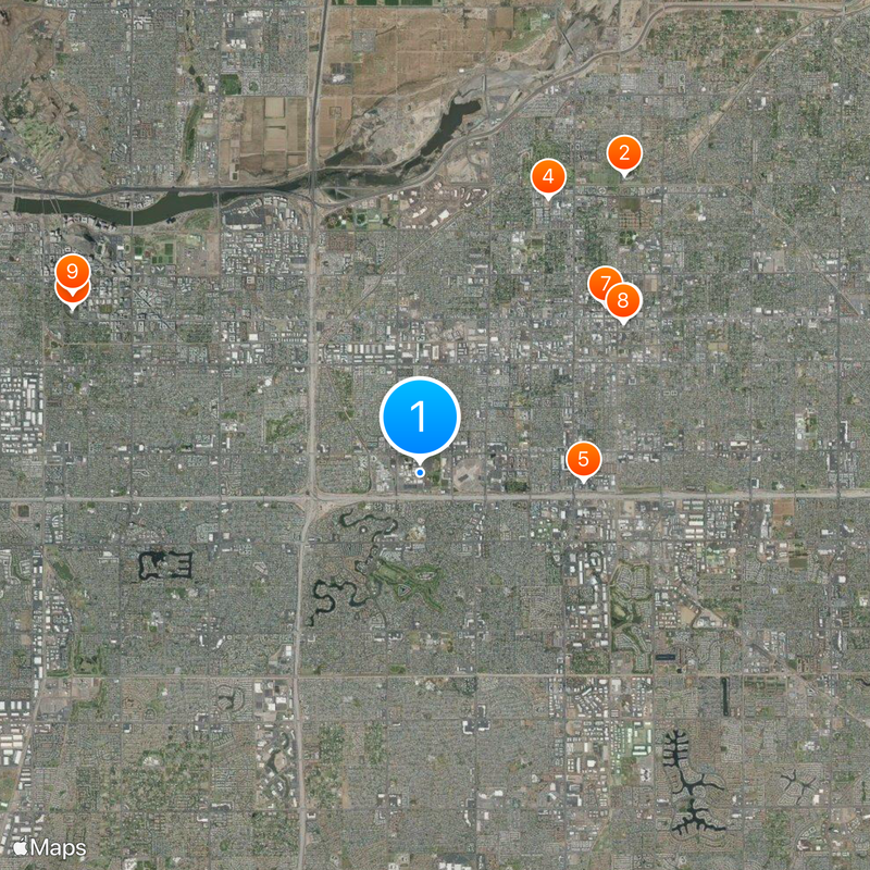 Mesa Community College Map
