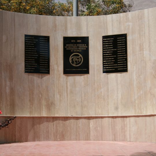 Memorial de Tocopilla 'Si estoy en tu memoria, soy parte de tu historia.'