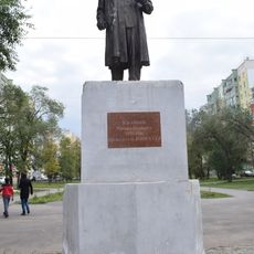 Statue of Mikhail Kalinin in Kopeysk