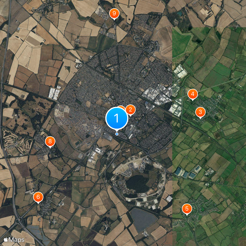 Bicester Village Map