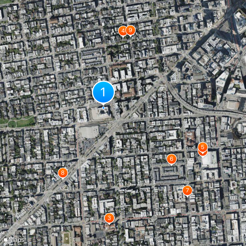 San Francisco Mint Karte