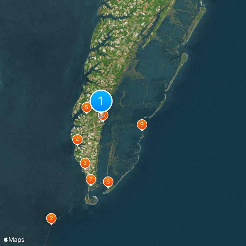 Condado de Northampton Mapa