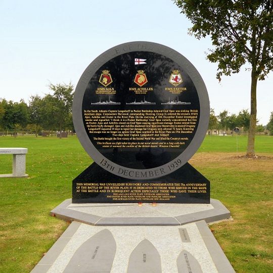National Memorial Arboretum, Battle of the River Plate Memorial