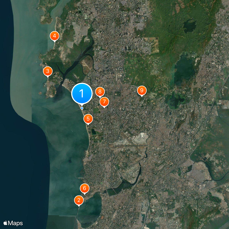 Versova Map