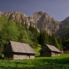 Huts in Polana Strążyska