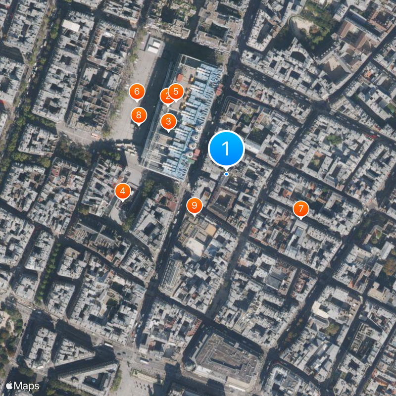 Café de la Gare Mappa