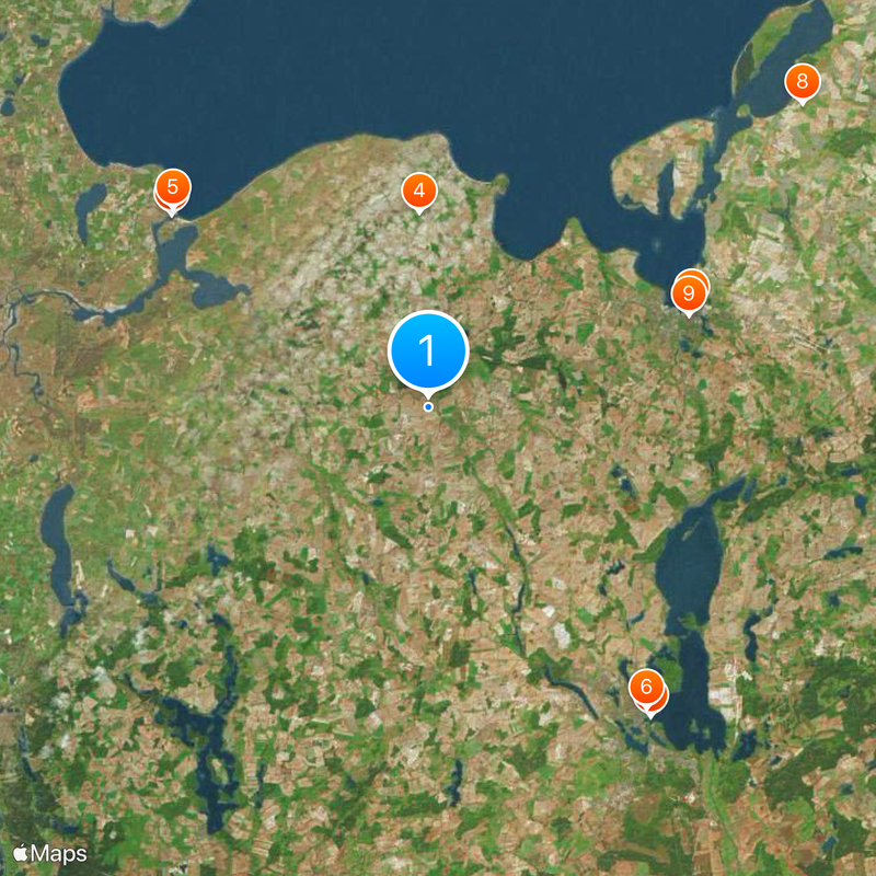 Nordwestmecklenburg District Map