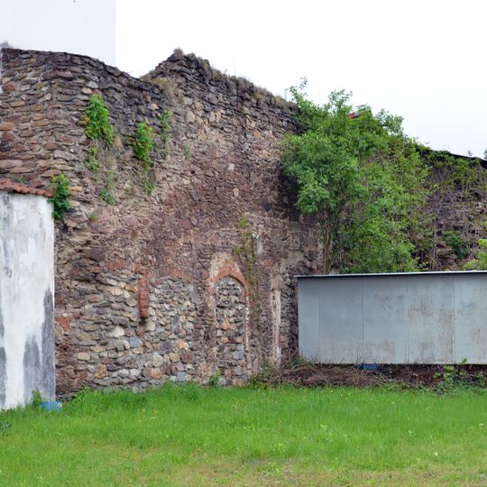 City walls of Bechyně
