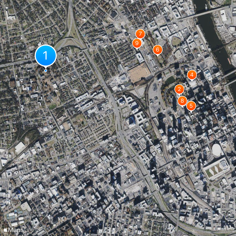 Fisk University Map