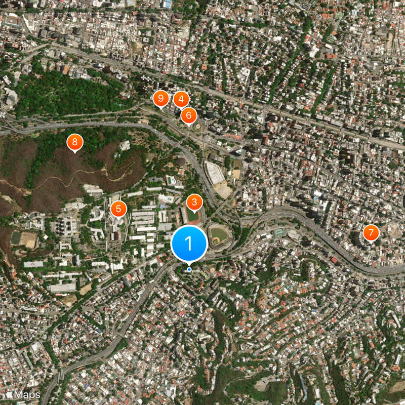 Bolivarian University of Venezuela Map
