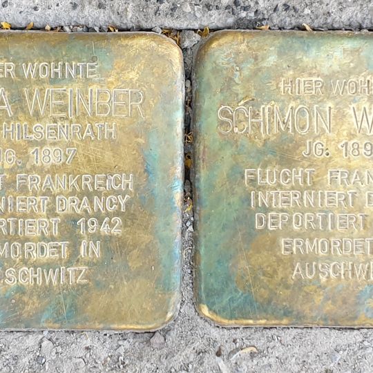 Stolperstein für Minna Weinber