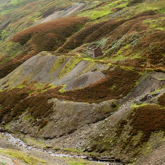 Gunnerside Gill lead mines and ore works