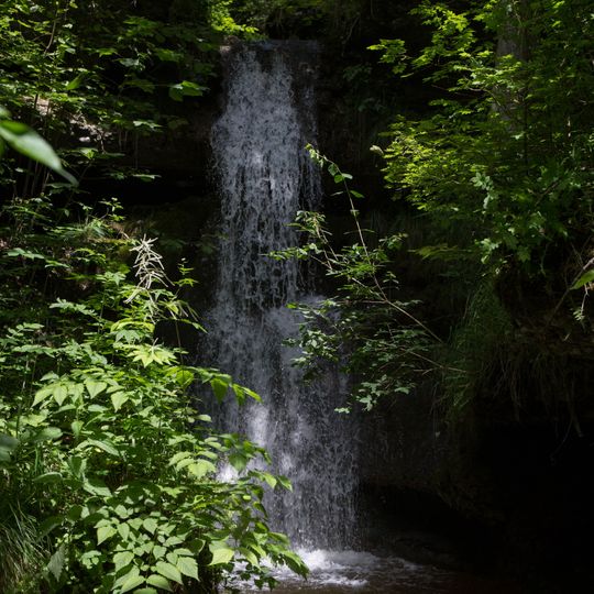Klamm und Wasserfälle am Teichenbach