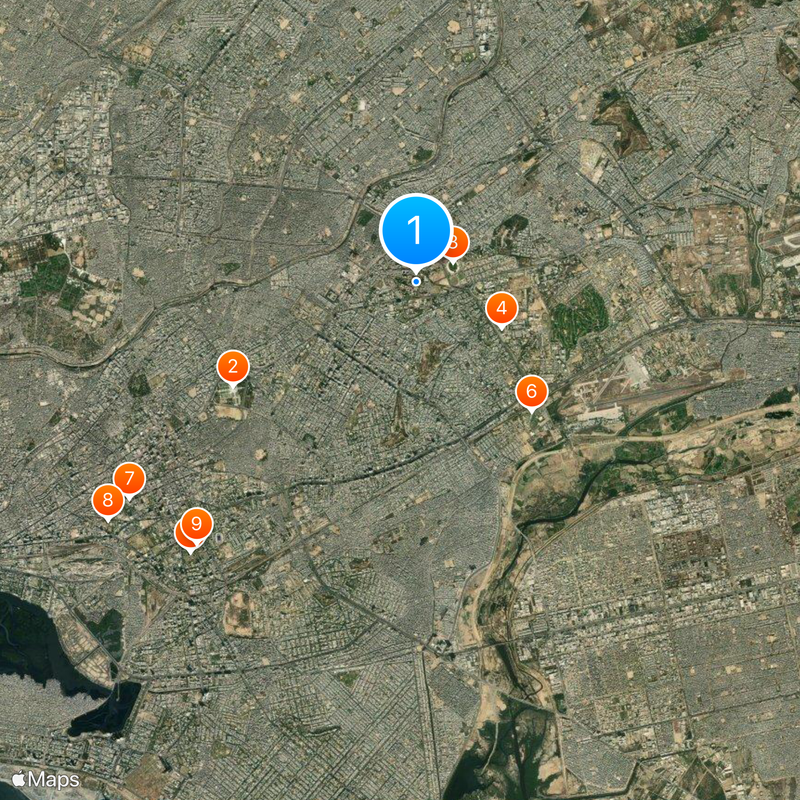 Aga Khan University Map