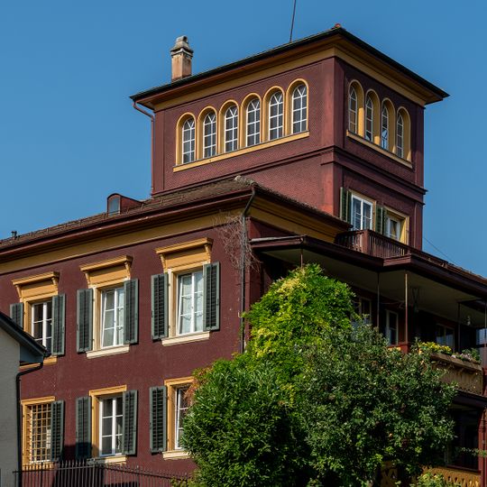 Wohnhaus, sog. Doktorhaus mit Goethesäli