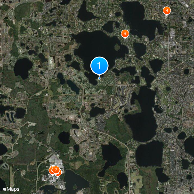 Versailles house Mapa