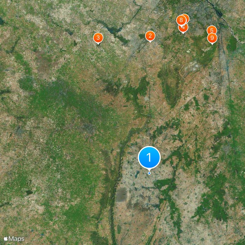Hindon River Map