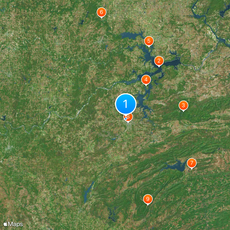 Oklahoma State Penitentiary Map