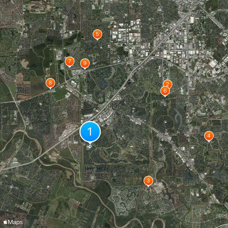 Clements High School Map