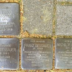 Stolperstein em memória de Mathilde Dessauer
