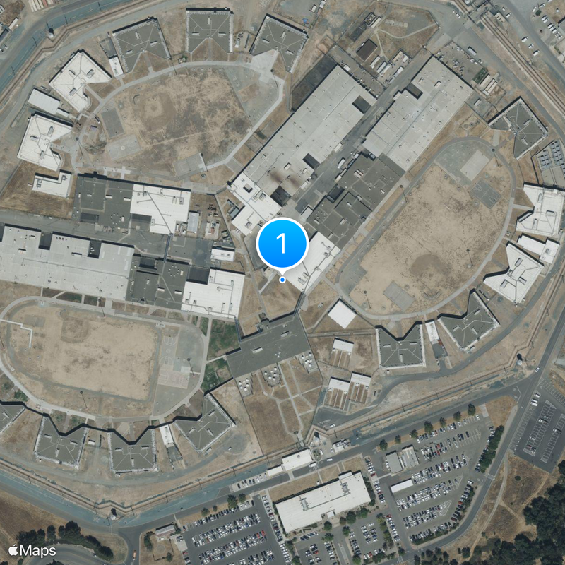 Mule Creek State Prison Map