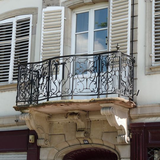 Maison au 40, quai des Bateliers à Strasbourg