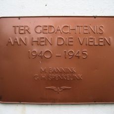 Plaquette in het NS-station